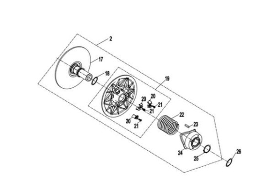 CFMOTO Z1000 Sport Clutch Unit