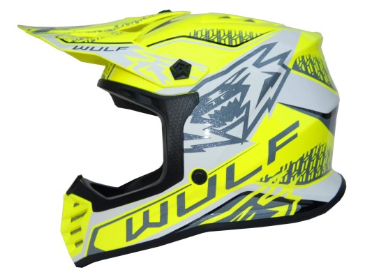 Wulf Cub Air-X Helmet - Yellow