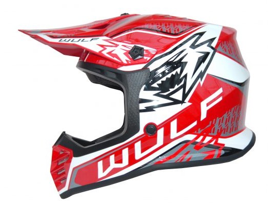 Wulf Cub Air-X Helmet - Red