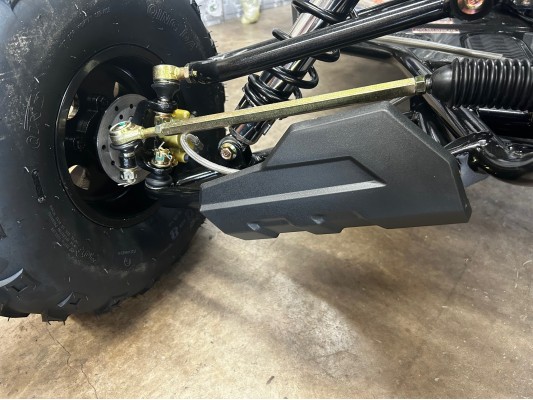 Junior 200cc Front Lower Arm Plastic Guard RHS