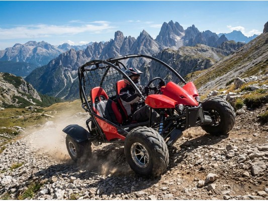 Junior 200cc Buggy 8" Alloy Wheels 13.5hp (kids 6+ & adults) 2025 Spec