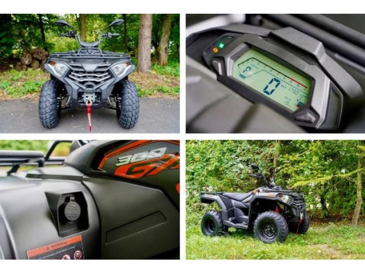 Loncin LX300 Road Legal Farm Quad 2WD