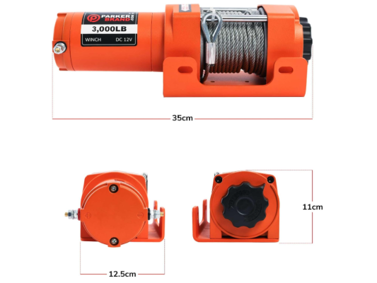 Parker 3000lb Winch