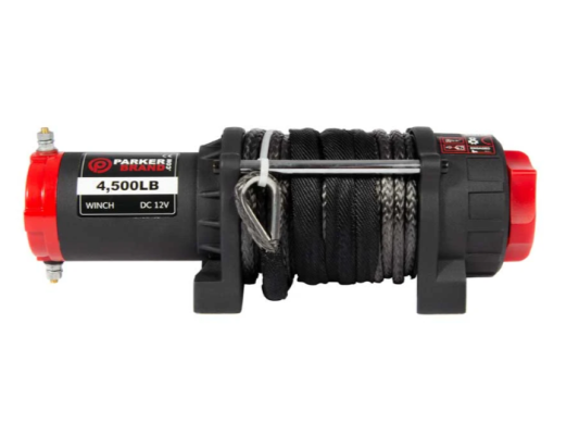Parker 4500lb Winch (Synthetic Rope)