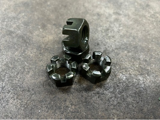 Rascal Front Wheel Hub M14 Castle Nut