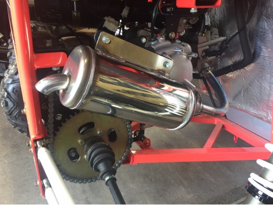 Renegade DX10 Stainless Steel Exhaust