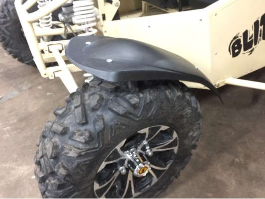 Renegade DX10 Front Left Mudguard Bracket
