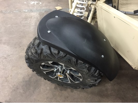 Renegade DX10 Front Left Mudguard Bracket
