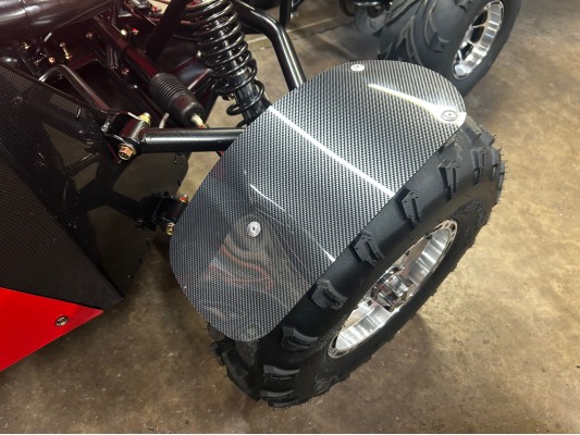 Ripster 200cc Front RIGHT Mudguard complete 10" Wheel