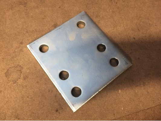 Tow Hitch Drop Plate