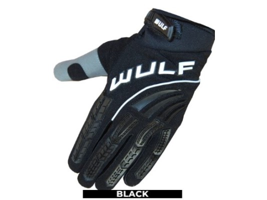 Wulfsport Shadow Black Moto-X Gloves
