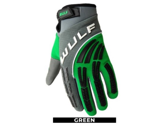 Wulfsport Shadow Green Moto-X Gloves