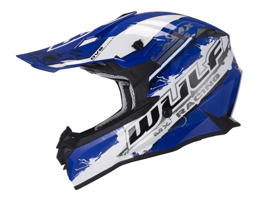 Adult Off Road Pro Moto-X Helmet WULF Orange