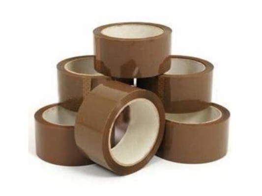 Brown Parcel Tape 48mm x 66m (6 off)