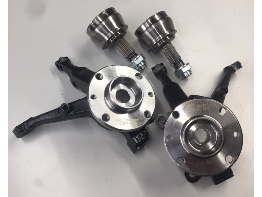 Wheel Hub Flange and Bearing Kit