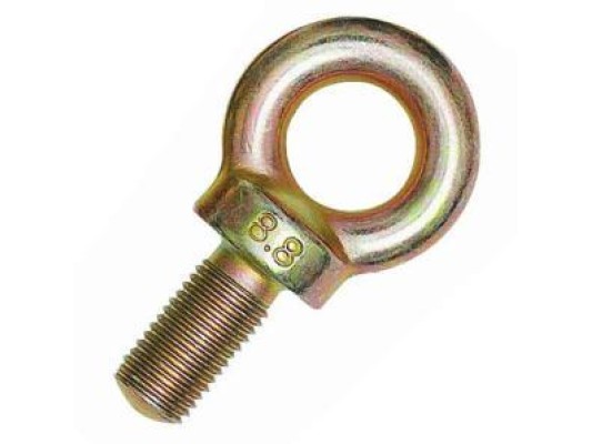 Eye bolt for seatbelt fixing