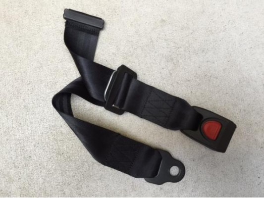 Hammerhead GTS Seatbelt side strap (Half round button)