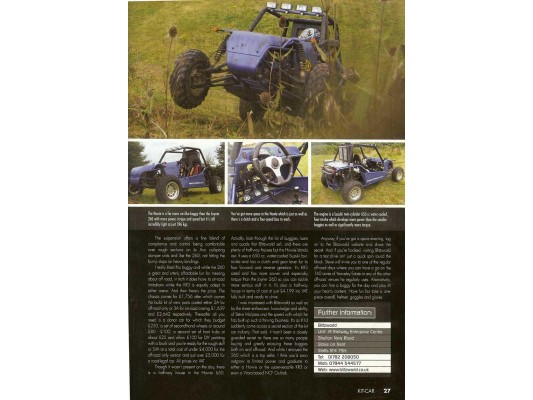 Kit Car Magazine (6 page Editorial)