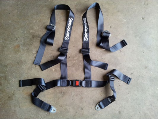 Securon 4 Strap Seatbelts (4 point)