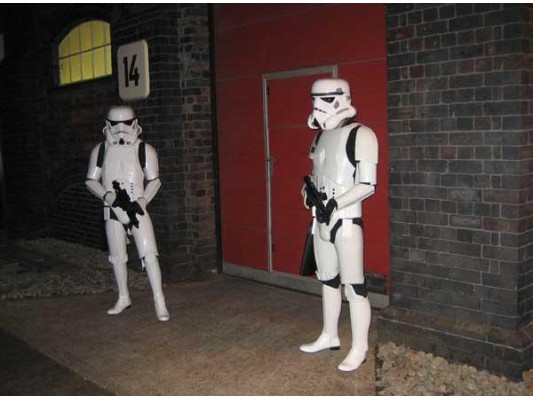 Storm Trooper's at Blitzworld