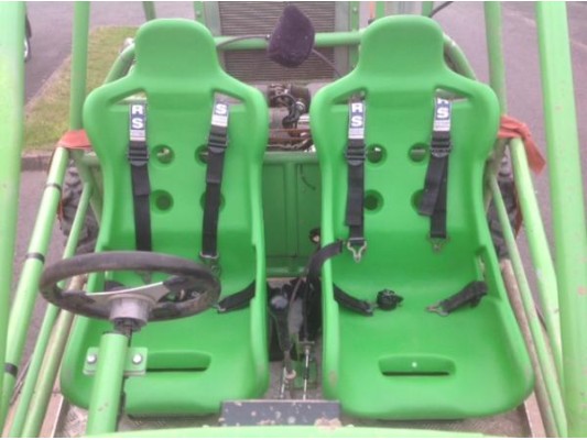 Vigilante Plastic Bucket Seats