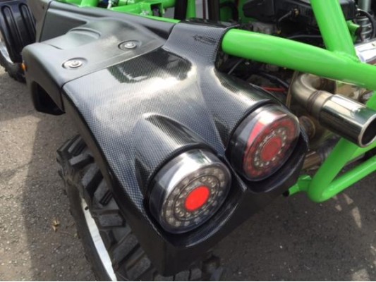 KIT 19b - Lights for bodywork (twin rev)