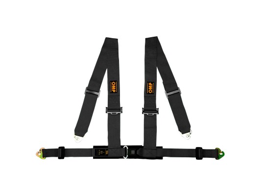 OMP 4 Point Racing Harness Black