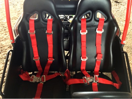 Hammerhead Platinum twin Seatbelt