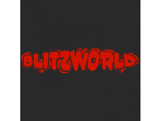 Blitzworld Logo Sticker (Black)